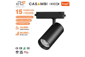 High Quality LED Track Light Modern Adjustable Magnetic Dimmable Spotlight for Office Supermarket Aluminum