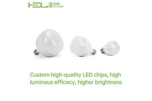 Heli Led Spotlight E27 50W 3000K-10000K 4500LM Heat Resistant Remote Control 200 Beam Angle
