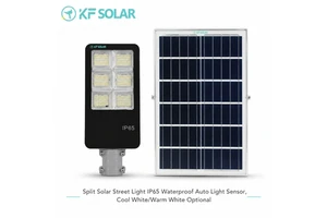 KFSOLAR All in One Solar Street Light IP65 Solar Outdoor Lights Waterproof Solar Lights for the Driveway