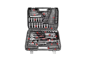 Portable 151pcs Car Repair Tool Box Set Durable Professional Easy-to-Use Ratchet Wrench Hard Case Packaging OEM Customization