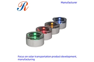 Cadsolar Model 301 Factory Outdoor Solar Powered LED Highway Pathway Road Studs Plastic Material High-Intensity Prismatic