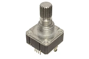 High Reliability DC15U Magnetic Rotary LED Encoder with Incremental Pulse Output and Built-in Switch
