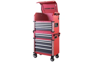 Goldenline Heavy Duty Portable Iron Tool Box with Drawers Customizable OEM Support