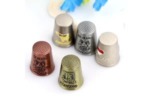 Custom Logo Anti-Bronze Copper Zinc Alloy Country Thimble Souvenir Gift
