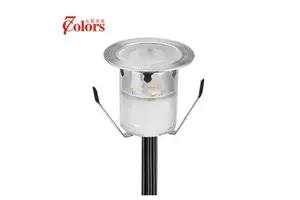 SC-B110 Whole Set 30pcs/set IP67 Outdoor Round Recessed Low Power 12V LED Deck/Floor Lights