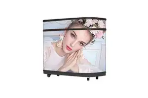 P1.86 GOB Facade Led DJ Booth Display Screen for Nightclub Wedding Stage Podium Video Wall Panel