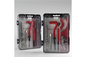 Hand Power Source Stainless Steel Wire Thread Blade Impact Wrench Drill Set Tool Repair Kit with OEM Customization Support