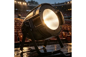 High Power 100W COB LED Par Light Efficient Reflector Cup 25Hz High Speed Strobe High End Custom for TV Studio