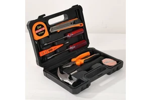 Manufacturer Wholesale and Retail Carbon Steel Tool Sets Combination Tool Kits with Blow-molded case and Bag Storage