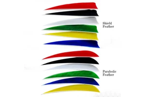 3-5 Inch Arrow Fletching Archery Turkey Feather Arrow Feathers For Arrows Right Wing Left Wing