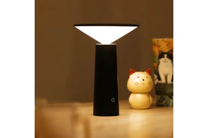 USB LED Table Lamp with Stepless Dimming Eye-Protection Night Light for Bedroom Café & Restaurant Bedside Lamp