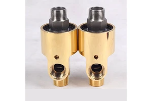 Air Right-hand Thread High Temperature Industrial Water Brass Swivel Joint Rotating Connector 1 1/4 Inch Rotary Fitting