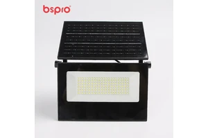 200W Max Output Foldable Solar Floodlight With Human Sensor IP65 Waterproof LED Lamp for Parking Lot Perimeters