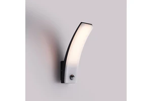 LED Outdoor IP65 Waterproof PC PIR Human Body Motion Sensor Wall Light Nordic Garden Porch Aisle Balcony