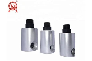 ROTOFLUID 100 Series High Speed Single Flow Rotary Union Air Swivel Joint High Pressure Smooth Surface Aluminum Steel Low Torque