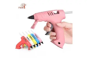 TGS Wireless Electric Hot Melt Glue Gun A02 Lithium Battery USB Charging Function Small Size No Power Cord Required