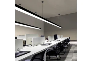 High-Transmittance LED Linear Light for T-Bar Ceilings | Custom Size Office/Gym/Supermarket Lighting Solution