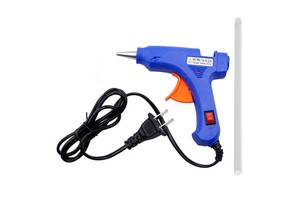 20W Hot Melt Glue Gun Household Industrial Mini Guns Electric Heat Temperature Tool With 7mm Glue Sticks
