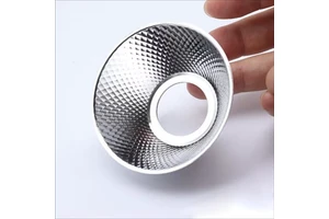 Reflector Cup Without Mounting Plate Reflective Concentrate Cup Lampshade for 1W 3W LED Bead DIY Flashlight