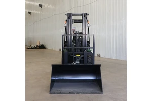 Factory Latest 3T 3.5T Batteries Multi Attachment Shovel Bucket Professional Performance Electric Forklift For Grain Loading