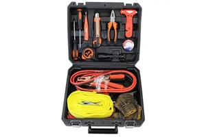 Hardware Electrical Power Combo Kit Cordless Drill Machine Set & Hand Wrench Tool Box Customizable OEM Tools Kit