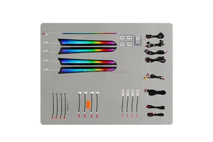 For Audi A4 B8 Dashboard Ambient Light Door Contour Lights Interior Led Atmosphere Light Easy Installation