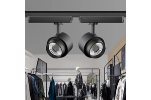 Aluminum Modern Move Freely Indoor Decoration Commercial Stores Exhibition Halls Gallerie 12 15 20 30 W LED Track Light