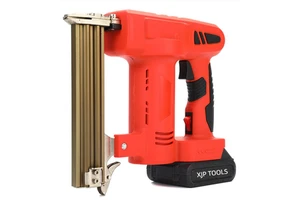 18V Industrial Grade Cordless Brad Nailer Battery Power Tool Nail Gun with Brushless Motor and 2.0Ah Battery