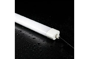IP65 Waterproof 18W 600mm LED Tri-Proof Light PC-AL Openable Cover Vapor Tight Fixture 3-Year Warranty for Garage Corridor Wet