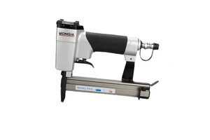 DONGYA Industrial Grade Pneumatic Finish Nail Gun For Picture Framing Aluminum Body 200pcs Capacity Model P515