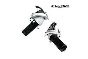 20W 30W 35W Adjustable Zoomable Focus Function Led Track Rail Lighting Dimmable Contour Spotlight Shapeable Led Track Light
