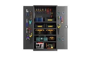 Steel Tool Cabinet OEM Support Heavy-Duty Five-Layer Hanging Board Cold Rolled Metal Storage Locker Custom Color Custom Size