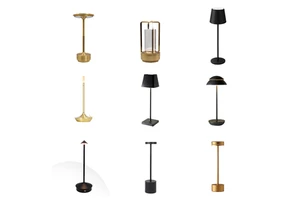 LED Rechargeable Touch Desk Lamps Night Light Table Lamp Cafe Bedroom Bar Modern Minimalist Decoration Bedside Table Lamps Gifts