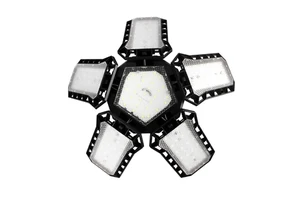 Professional Manufacturer Industrial Plastic Profiles Folding Leaf Lamp Super Bright 2 Pack Garage Lights