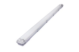 IP65 Weatherproof Tri-Proof LED Light Fixture Vapor Tight for Indoor Industrial Warehouse Parking Lot Use