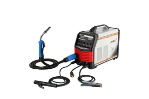 220V Digital Inverter CO2 MAG Manual Metal Arc MMA Plasma MIG Welder 110V NO Gas MIG Portable Welding Machine 3 in 1