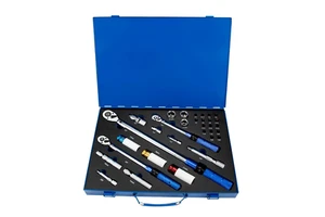 32Pcs Torque Wrench Set Car Repairing Tool Kit Durable Use Hand Tool Box User-friendly Tool Set