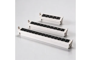 10W 20W 30W Modern Lighting Hot Sale SMD Lamp Aluminum White Black LED Grille Downlight for Home