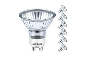 G5.3 Halogen Reflector Cup Light Thick Glass Tungsten Spotlight Par20 75w Lamp 220v Bubble White 360 Beam Angle Dimmable 2700K