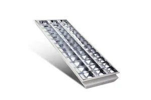 Fluorescent Lamp Fitting T8 2x36W LOUVER FIXTURE 1200*300mm Grille Lamp