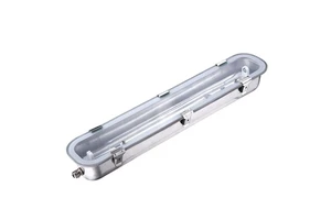 18w IP65 Ss Hermetic Lamp Waterproof Lamp Fluorescent Light Fixtures Tri-proof Light