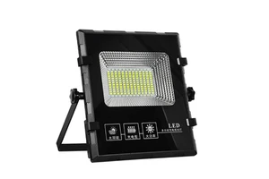 Solar Work Flood Light, Heavy-Duty & Portable High-Lumen LED for Remote Construction Sites, Camping and Power Outages