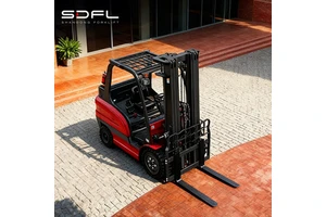 2-ton 3-ton,4-ton Electric Forklifts Can Lift 1-6 Meters.