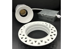 LIPAI 4InchCutOut95mm 20W LED Embedded PotLight MultipleColorReflector AC100-277V 0-10VTriac Dimmable5CCT1800LM CRI98 ETL ES FCC