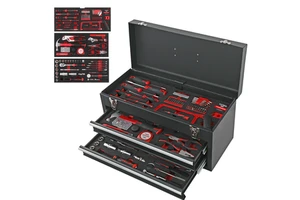 Hi-Spec Professional Home DIY & Auto Mechanical Tool Box Heavy Duty Metal Tool Chest with Drawers for Workshop & Garage OEM ODM