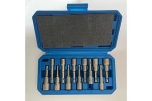 12PC KP Brand KP0035 Magnetic Industrial Strength Car Use Sleeve Set with Spline Drive and 3-Year Warranty