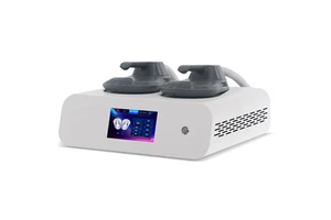 Steady Energy Output Desktop EMS RF Contouring Instrument LED Status Indicator Light Dual Handles Muscle Relax Body Curve Mainte