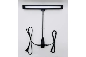 Ultra-Thin Pop-Up LED Display Light, 21W Display Lamp with 4-Way Adjustable Long Arm for Posters, Trade Show & Desk Exhibition