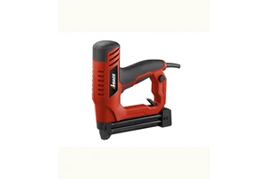 Heavy Duty Electric 2-in-1 Staple and Nail Gun Industrial & DIY Grade for Furniture & Construction with Brad Nails