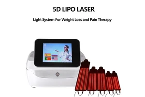 5D Full Body Weight Loss Red Led Light Contour Light Therapy Body Slimming Infrared Massage Machine